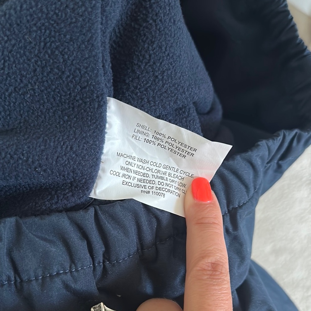 U.S. Polo Assn. Blue and Red coat for Stylish Protection - Picture 3 of 5